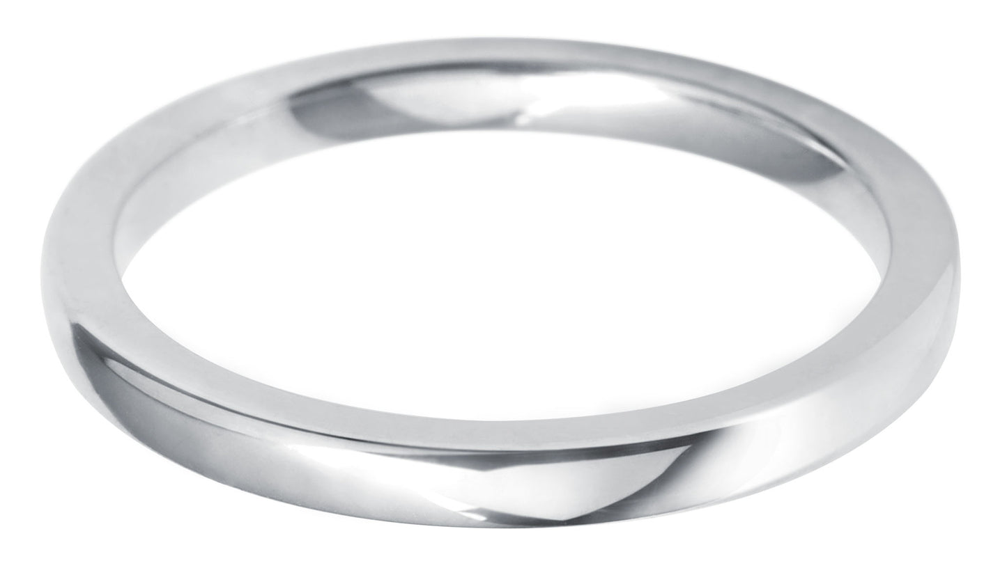 2mm Flat Court Ring