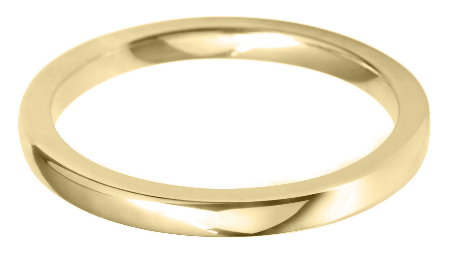 2mm Flat Court Ring