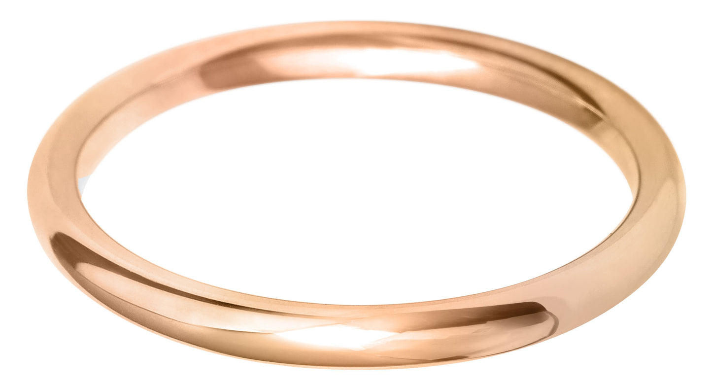 2mm Rounded Court Ring