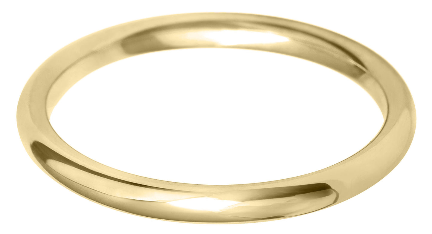 2mm Rounded Court Ring