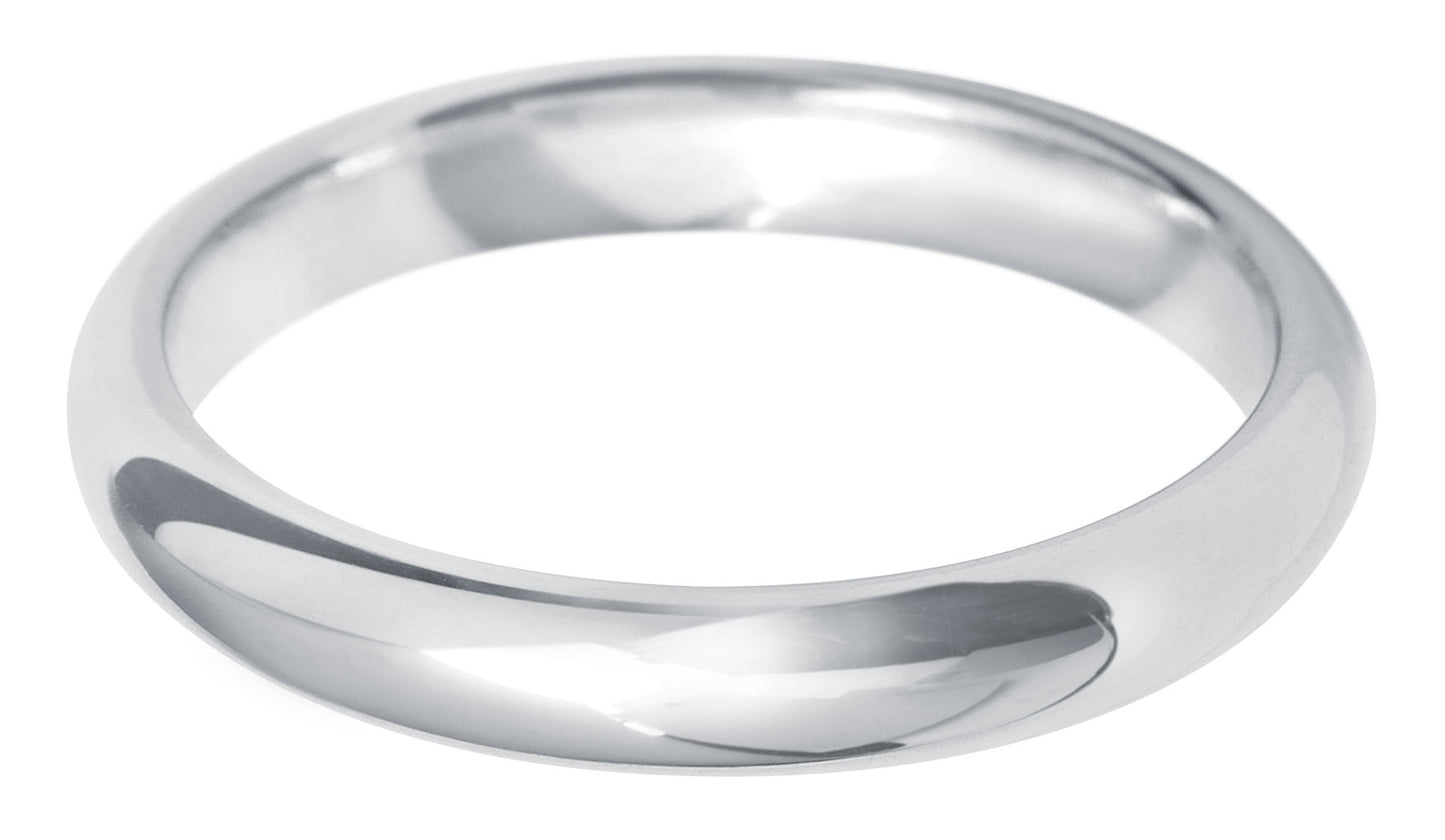 3mm Rounded Court Ring