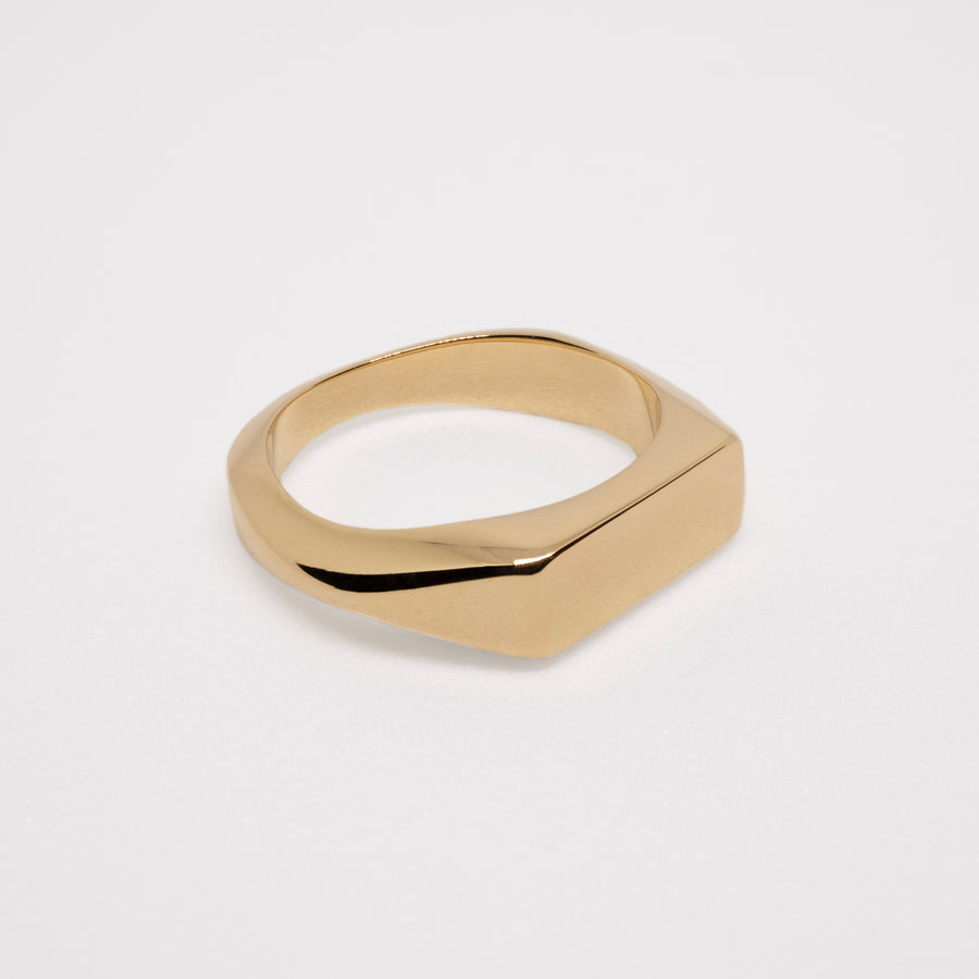 Slim Signet Ring