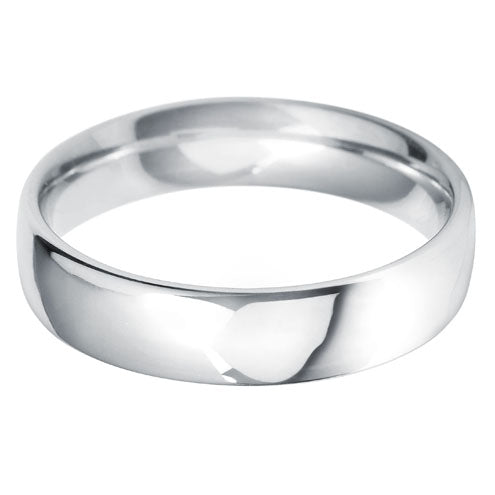 5mm Court Wedding Ring